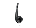 Headset Logitech H390 Audífonos con Micrófono Alambrico USB Negro