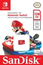 Micro Secure Digital SDXC Sandisk 128GB Para Nintendo Switch Super Mario Mushroom
