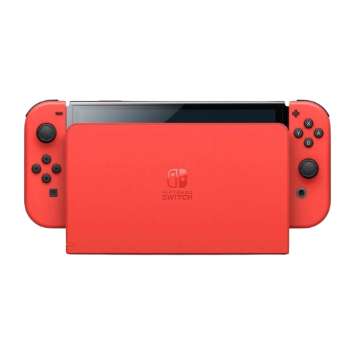 Consola Nintendo Switch Con Controles Mario Bros Color Rojo Edicion Oled