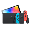 Consola Nintendo Switch Con Controles  Neon  Azul y Neon Rojo Oled