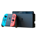 Consola Nintendo Switch Con Controles  Neon  Azul y Neon Rojo Oled