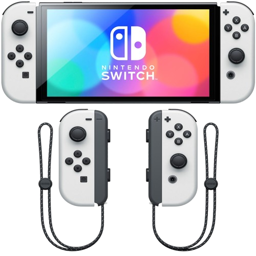 Consola Nintendo Switch Con Controles blanco Oled