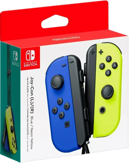 Joy-Con Controles Para Nintendo Switch Azul  Amarillo