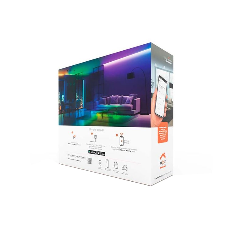 Kit Esencial Cinta de Luces LED Inteligente Nexxt Wi-Fi