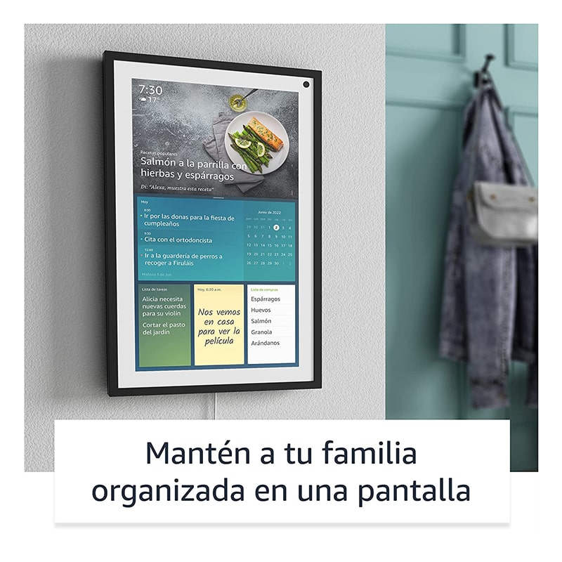 Pantalla Inteligente Amazon Echo Show 15 (1th Gen) con Alexa Negro