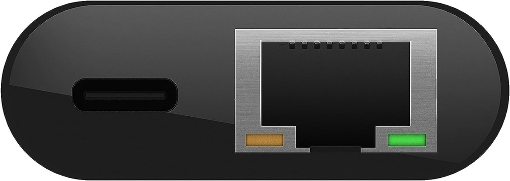 Adaptdor Belkin USB-C a Ethernet + carga