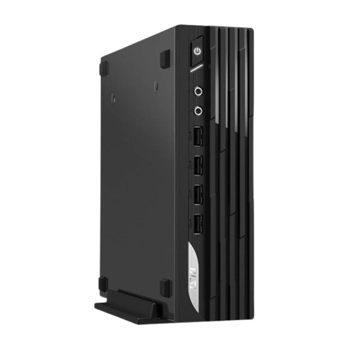 Computadora MSI PRO DP21 13M-498US SFF i5-13400 8GB RAM 500GB SSD Negro W11 Home Teclado Inglés 