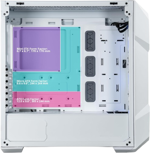 CASE Cooler Master TD500 MESH V2 WHITE 