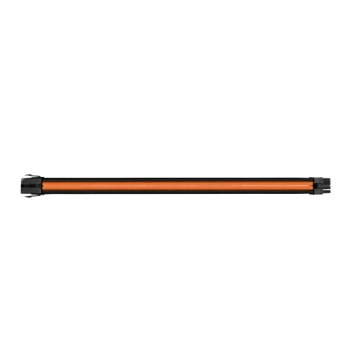 Extensión Sleeved Thermaltake TTMod en Naranja y Negro 