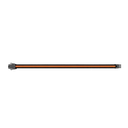 Extensión Sleeved Thermaltake TTMod en Naranja y Negro 