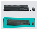 Teclado y mouse Logitech MK235 Inalámbrico USB Negro en español