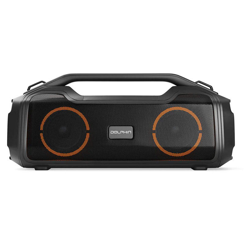 Bocina Dolphin LX-80 Portable 2.0 Dual 5" Bluetooth 40W Negro