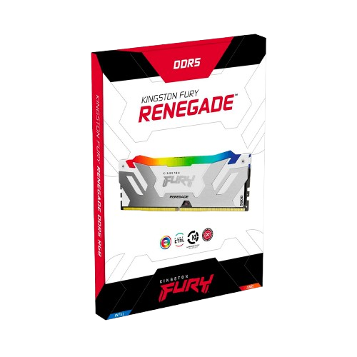 Memoria RAMKingston FuryRenegade 16GB DDR5  6000Mhz CL32 Blanco
