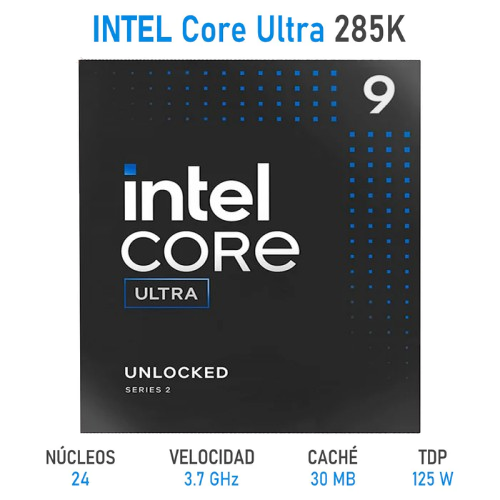 Procesador Ultra Core 9 285K Series 2 LGA 1851 3.7 GHz