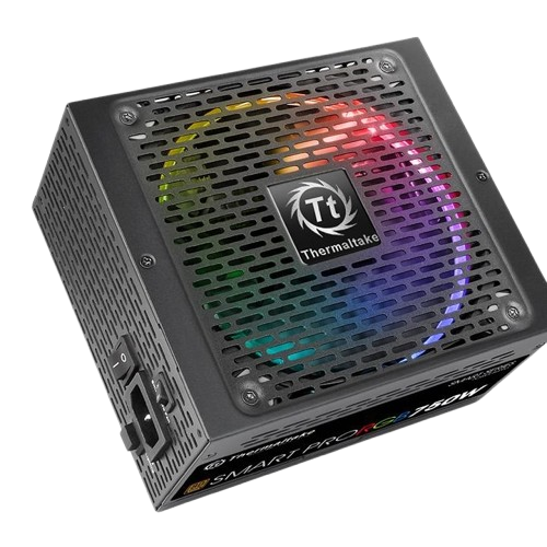 Fuente de poder Thermaltake 750w RGB 80 Plus Bronce