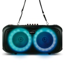 Bocina Dolphin SP-2600RBT Party Speaker Dual 6.5" Bluetooth 2000W Negro