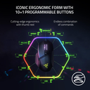 Mouse Gaming Razer BASILISK V3 PRO MERCURY Blanco Inalambrico