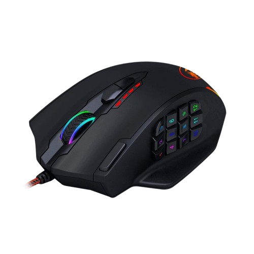 Mouse Gaming Redragon Impact M908 2400 DPI Alambrico