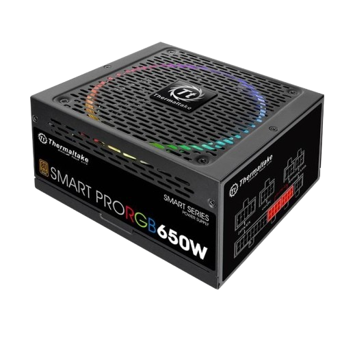 Fuente de poder Thermaltake SmartPro RGB 650W 80-P Bronce