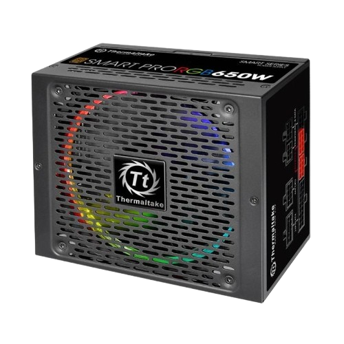 Fuente de poder Thermaltake SmartPro RGB 650W 80-P Bronce