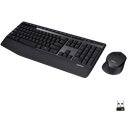 Teclado y Mouse Logitech Inalámbrico Wireless MK345 