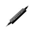 Audifonos Headset Klip Xtreme KlearCom USB con Micrófono Negro