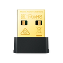 Adaptador de Red USB a Wi-fi Bluetooth TP-Link Archer T2UB Nano AC600 Doble Banda 200-433Mbps