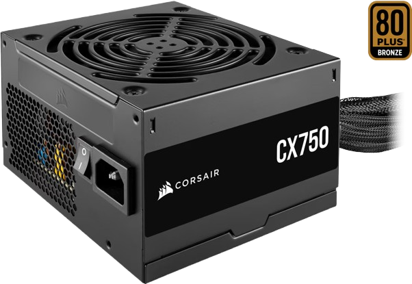 Fuente De Poder CORSAIR CX750 De 750W 80 PLUS Bronce