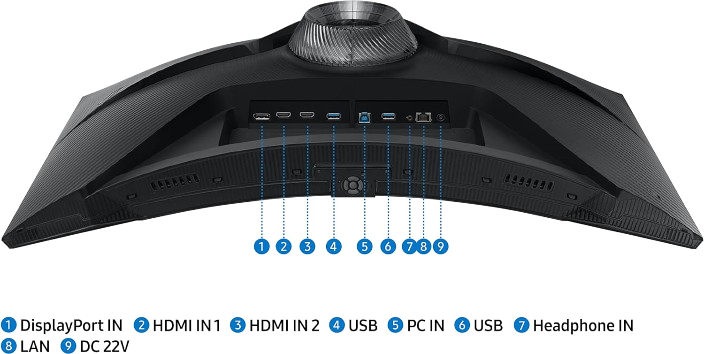 Monitor SAMSUNG ODYSSEY G6 32" 2560x1440 QHD 240 Hz