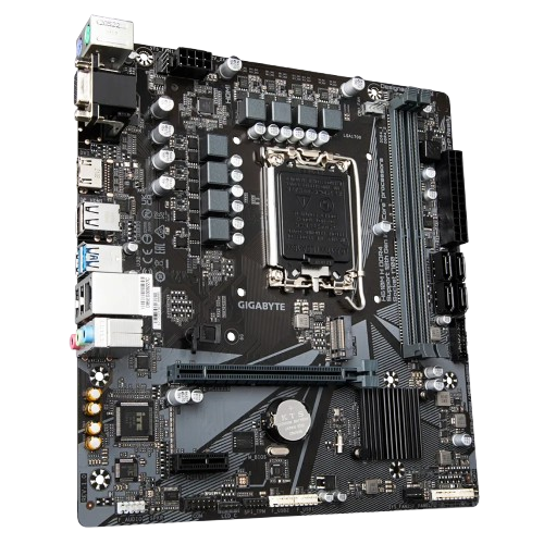 Motherboard Gigabyte H610M H Socket LGA 1700 14th, 13th y 12th Gen 2xDDR5 Micro ATX