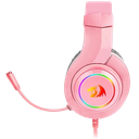 Audífonos tipo Headset Redragon Hylas H260 con Micrófono RGB Alámbricos Rosa
