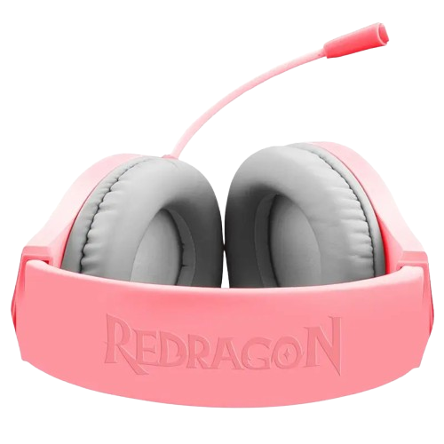 Audífonos tipo Headset Redragon Hylas H260 con Micrófono RGB Alámbricos Rosa
