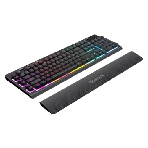 Teclado Redragon Shiva K512 De Membrana RGB Idioma Español