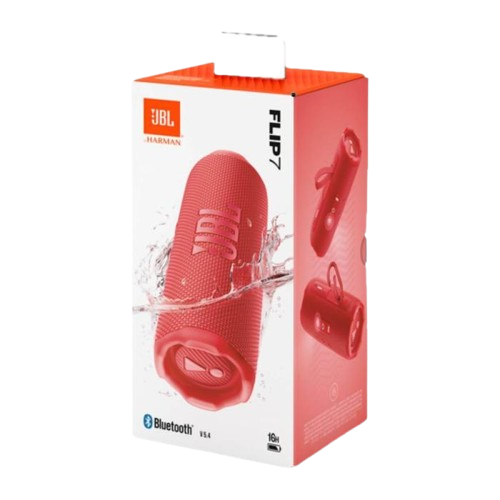 Bocina Portatil JBL Flip 7 Rojo