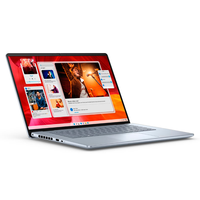 Laptop Dell Inspiron 7640 16" Ultra Core 9 185H 16GB RAM 512GB SSD W11 H Plateado