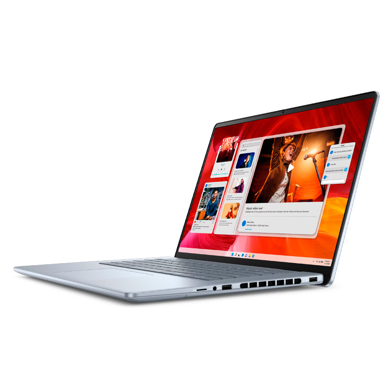 Laptop Dell Inspiron 7640 16" Ultra Core 9 185H 16GB RAM 512GB SSD W11 H Plateado