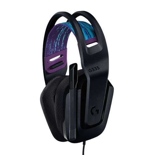 Headset Logitech G335 Lightspeed Alambricos 3.5mm Negros