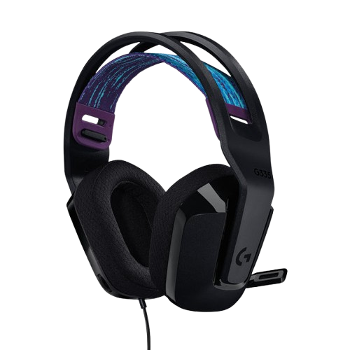 Headset Logitech G335 Lightspeed Alambricos 3.5mm Negros
