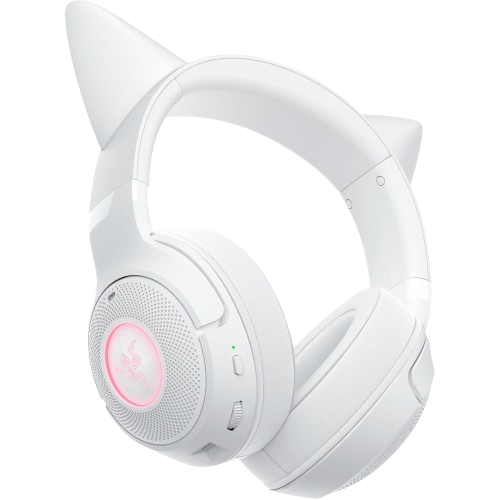 Headset Razer Kraken Kitty V2 Con Iluminación Chroma RGB Blanco