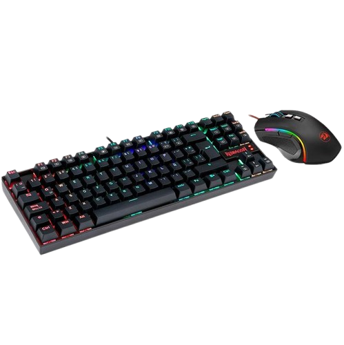 Teclado y  Mouse Gaming Redragon S145 Alambrico  USB Negro