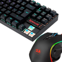 Teclado y  Mouse Gaming Redragon S145 Alambrico  USB Negro