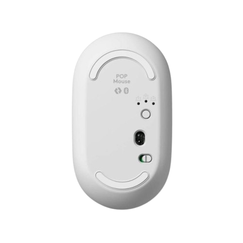  Teclado y Mouse Logitech Pop Icon 920 013055 Inalámbricos Bluetooth Gris