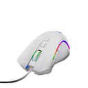 Teclado mouse y headsets Redragon S129W Alambrico USB blancos