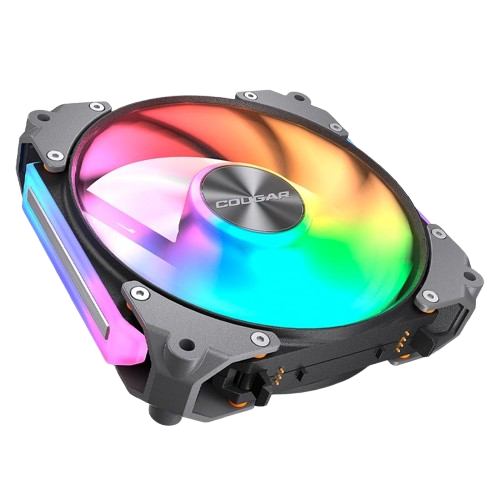 Kit de 3 Ventiladores Cougar APOLAR 120mm ARGB Negro