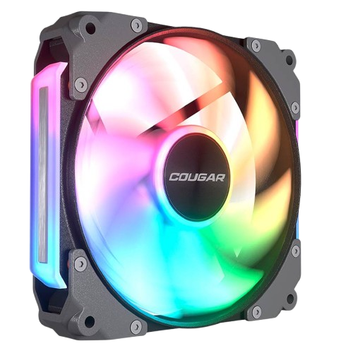 Kit de 3 Ventiladores Cougar APOLAR 120mm ARGB Negro