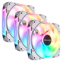 Kit de 3 Ventiladores Cougar APOLAR 120mm ARGB Blanco