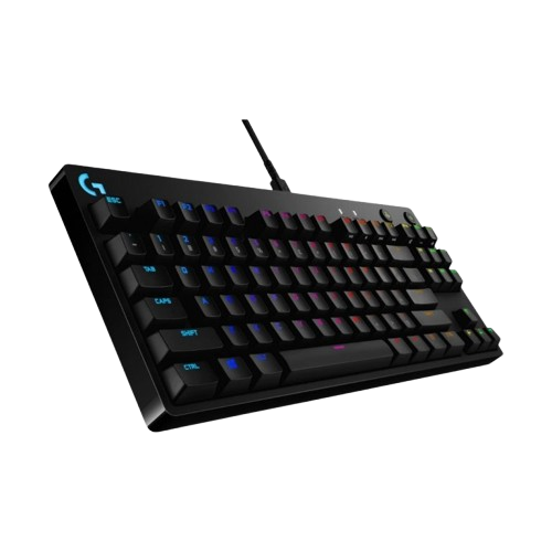 TECLADO GAMING MECÁNICO ALÁMBRICO G PRO RGB NEGRO INGLÉS 