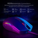 Mouse Gamer Invader M719 Redragon Con RGB  10000 DPI Negro