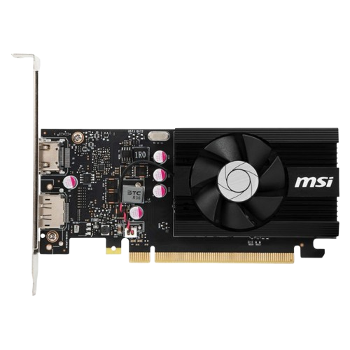 Tarjeta de Video 4GB DDR4 MSI GeForce GT 1030 4GD4 LP OC PCIe 3.0