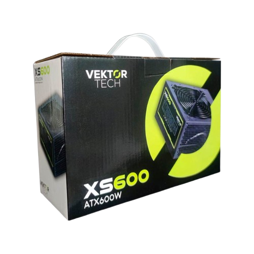 Fuente de Poder Gaming 600W VektorTech ATX XS600
